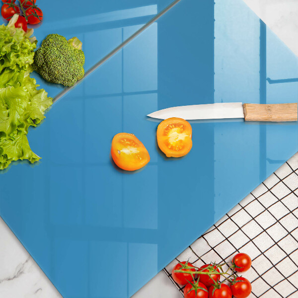 Főzőlap védő üveglap Kék szín