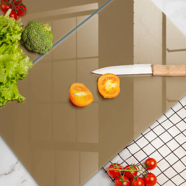 Főzőlap védő üveglap Bézs színű
