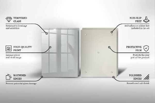 Főzőlap védő üveglap Szürke színű