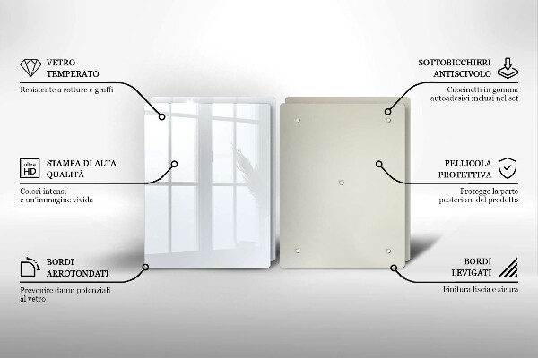 Főzőlap védő üveglap fehér szín