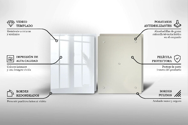 Főzőlap védő üveglap fehér szín