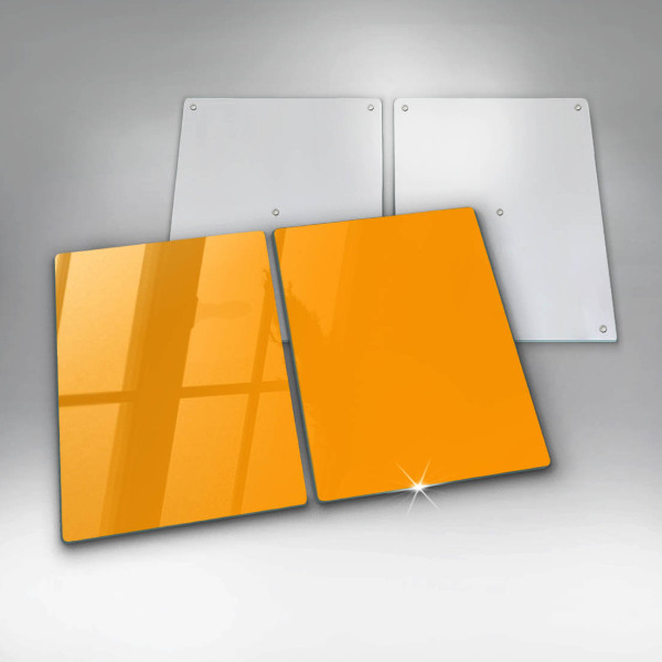 Főzőlap védő üveglap Sötét sárga színű