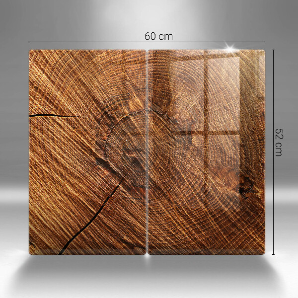 Főzőlap védő üveglap Fa szerkezet