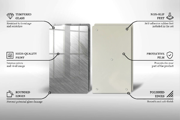 Főzőlap védő üveglap Fém textúra háttér