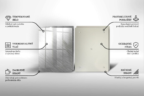 Főzőlap védő üveglap Fém textúra háttér