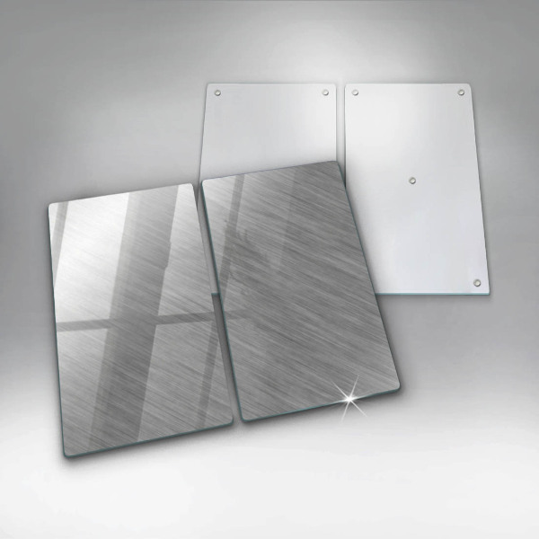 Főzőlap védő üveglap Fém textúra háttér