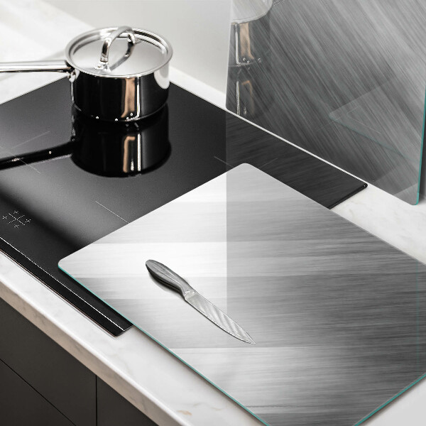 Főzőlap védő üveglap Fém textúra háttér
