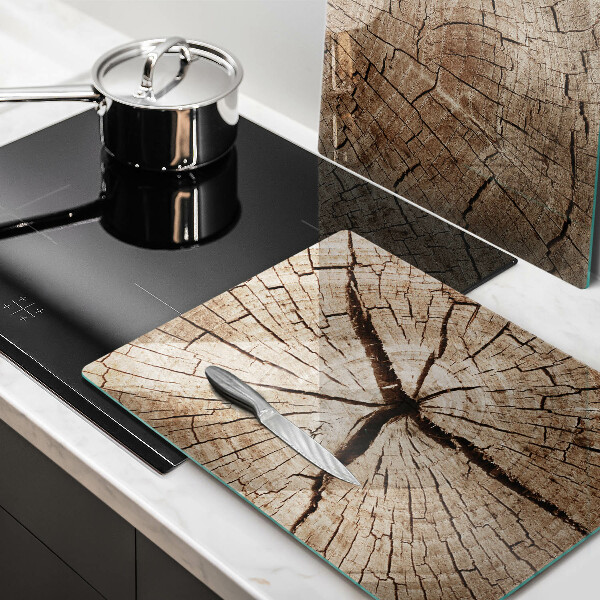 Főzőlap védő üveglap Egy fa keresztmetszete