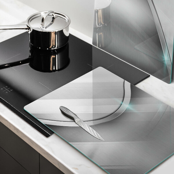 Főzőlap védő üveglap Fém absztrakció