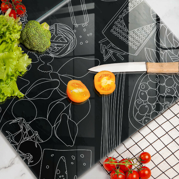 Főzőlap védő üveglap Konyhai kiegészítők