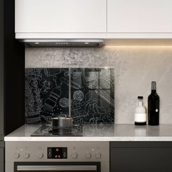 Főzőlap védő üveglap Konyhai kiegészítők