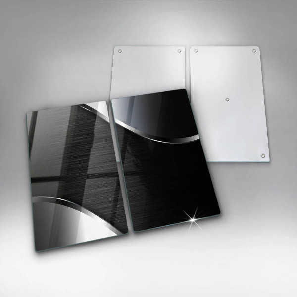 Főzőlap védő üveglap Fém absztrakció