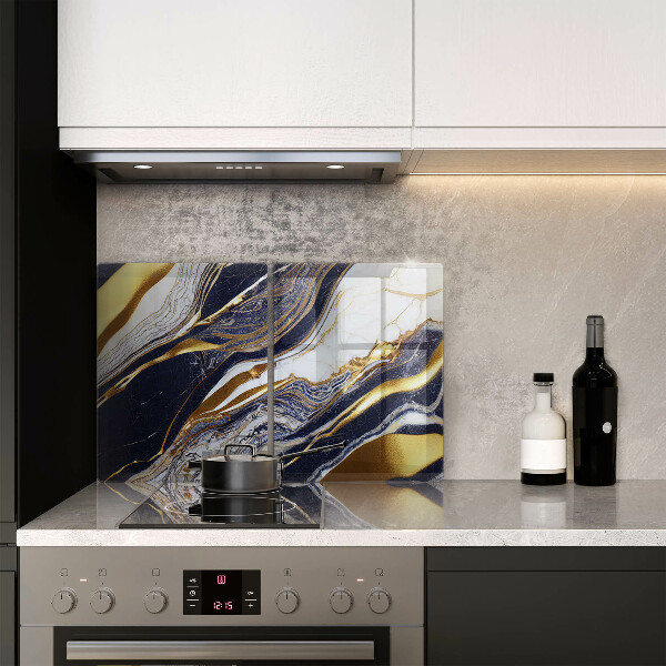 Főzőlap védő üveglap Színes absztrakció