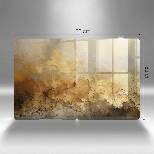 Főzőlap védő üveglap Gazdag textúra