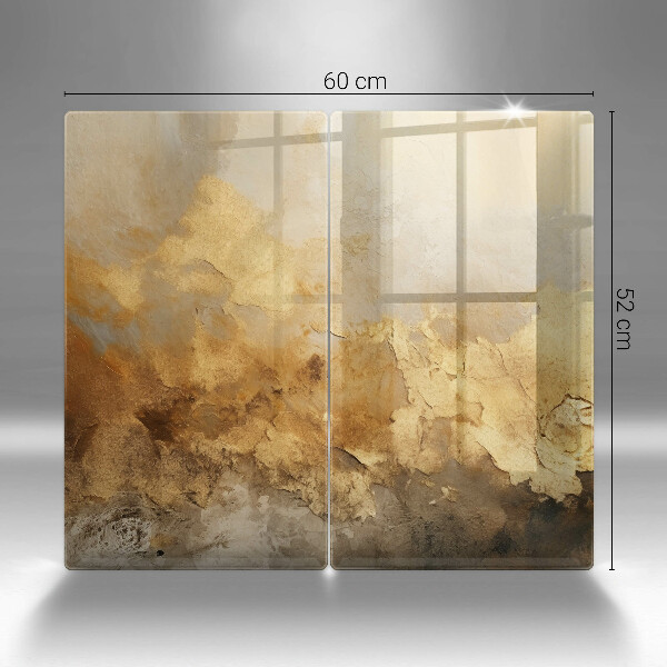 Főzőlap védő üveglap Gazdag textúra