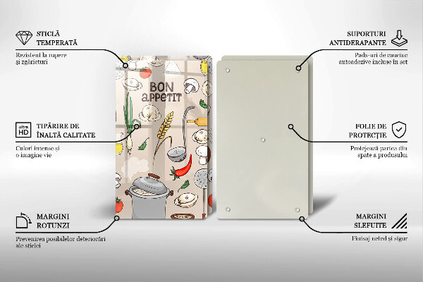 Főzőlap védő üveglap Konyha illusztráció
