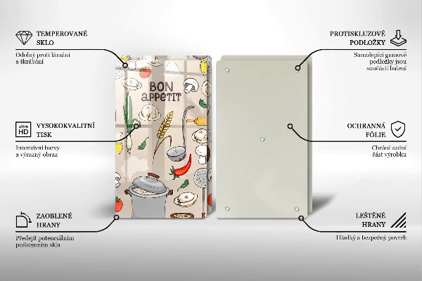 Főzőlap védő üveglap Konyha illusztráció