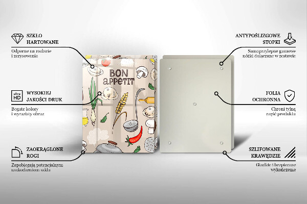 Főzőlap védő üveglap Konyha illusztráció