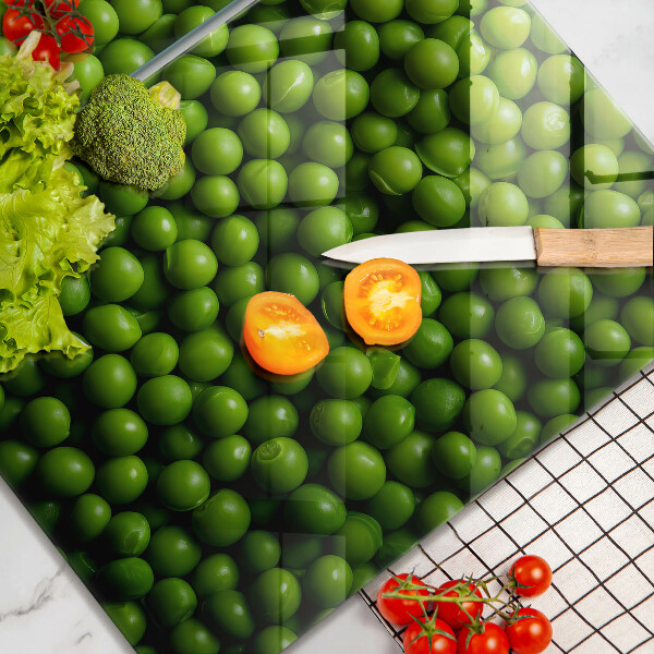 Főzőlap védő üveglap zöldbab