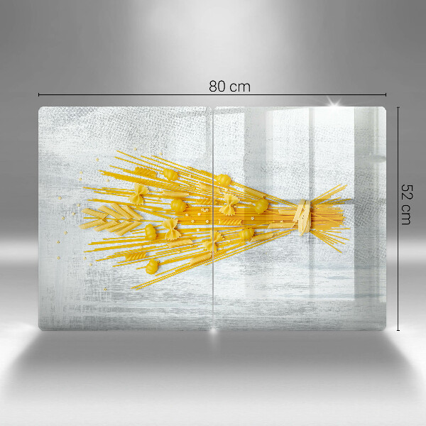 Főzőlap védő üveglap Tészta