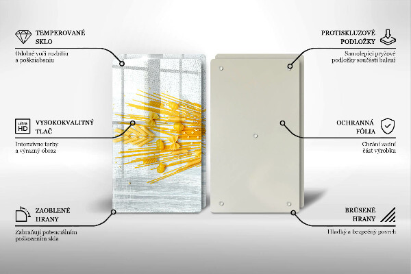 Főzőlap védő üveglap Tészta