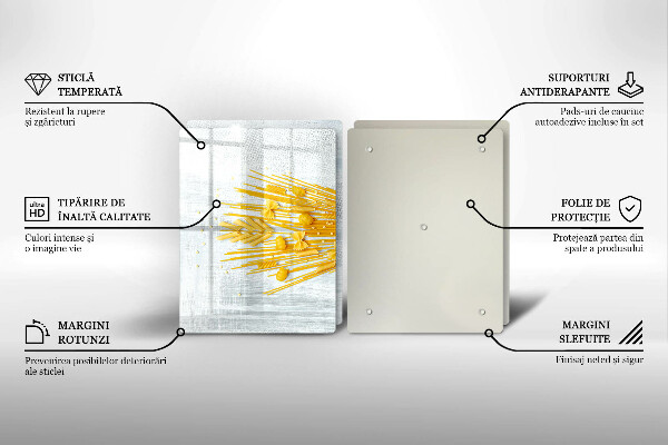 Főzőlap védő üveglap Tészta