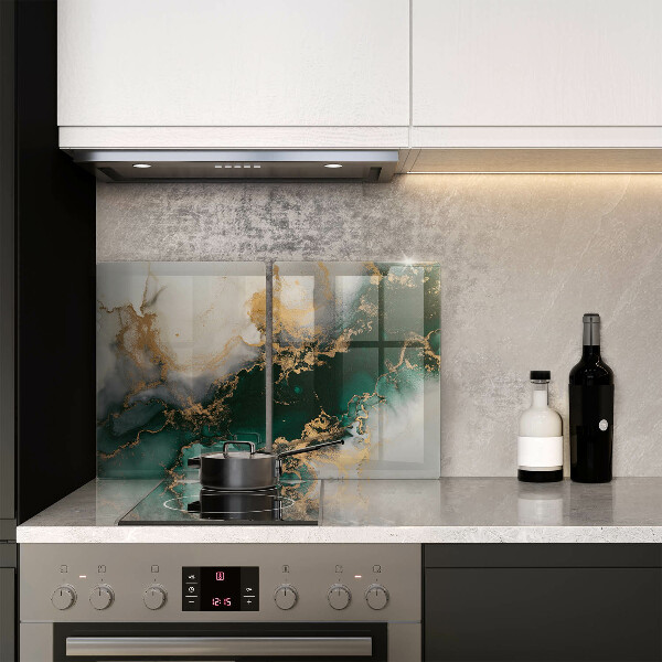 Főzőlap védő üveglap Tarka márvány