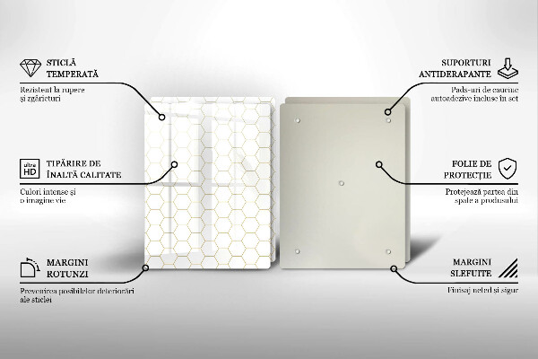 Főzőlap védő üveglap Absztrakt minták