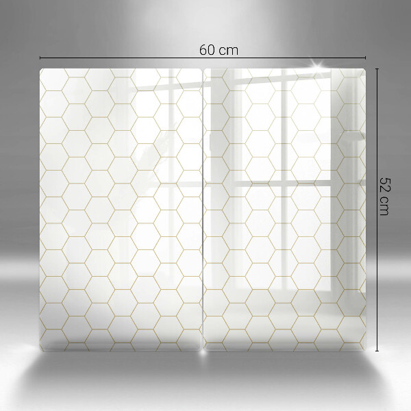 Főzőlap védő üveglap Absztrakt minták