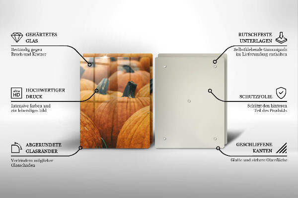 Főzőlap védő üveglap Sütőtök