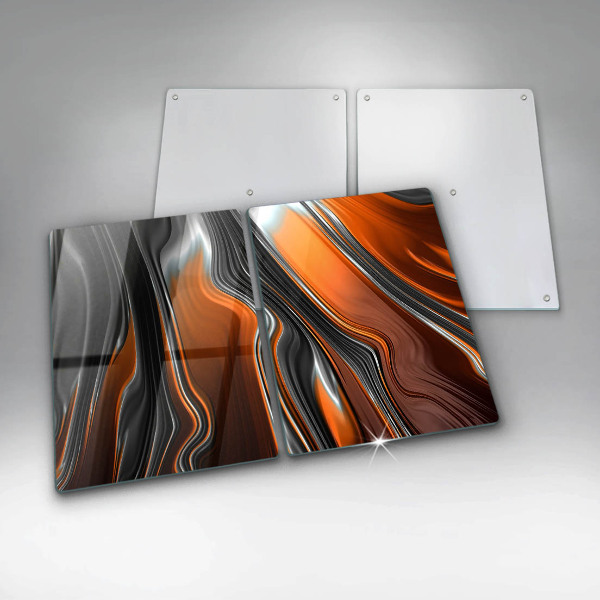 Főzőlap védő üveglap Absztrakt minta