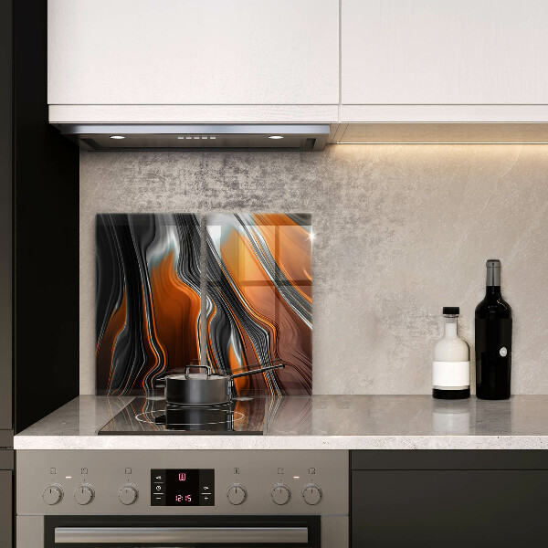 Főzőlap védő üveglap Absztrakt minta