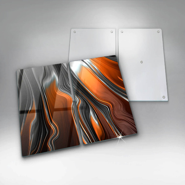 Főzőlap védő üveglap Absztrakt minta