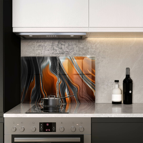 Főzőlap védő üveglap Absztrakt minta
