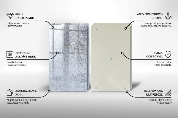 Főzőlap védő üveglap Absztrakció