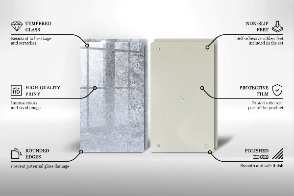 Főzőlap védő üveglap Absztrakció