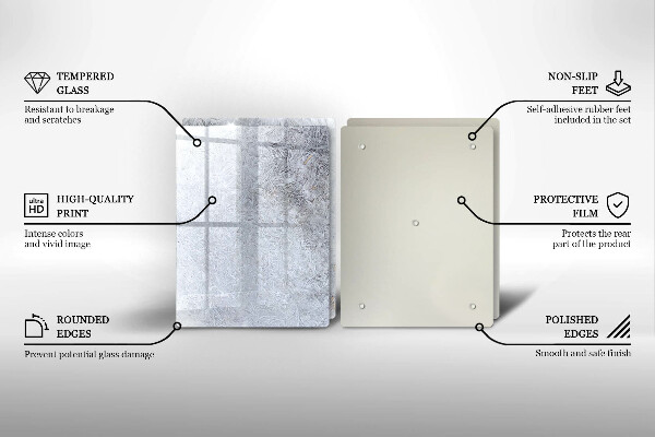 Főzőlap védő üveglap Absztrakció