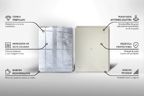 Főzőlap védő üveglap Absztrakció