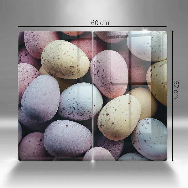 Főzőlap védő üveglap húsvéti tojás