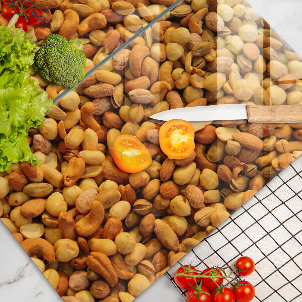 Főzőlap védő üveglap Dió keverék