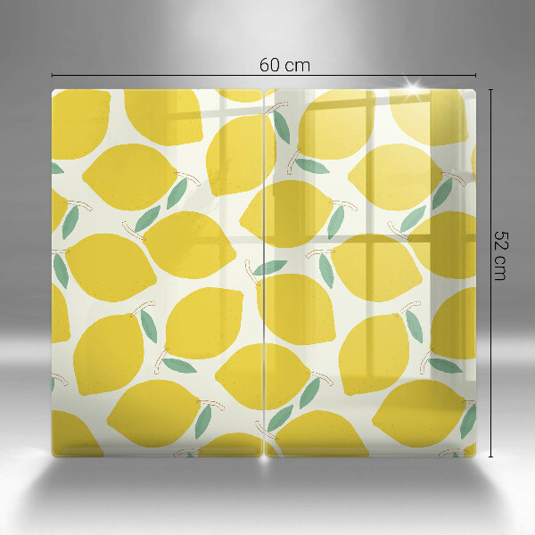 Főzőlap védő üveglap Rajzfilm citrom
