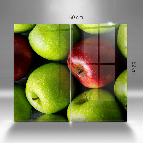 Főzőlap védő üveglap Lédús alma