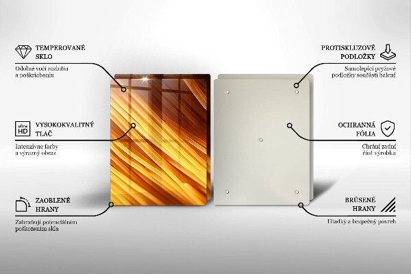 Főzőlap védő üveglap Spagetti tészta