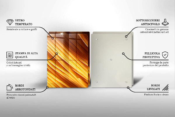 Főzőlap védő üveglap Spagetti tészta