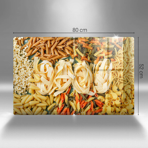 Főzőlap védő üveglap Különböző típusú tészták