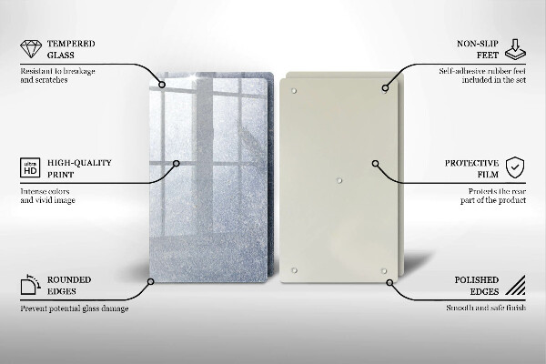 Főzőlap védő üveglap Szelet torta