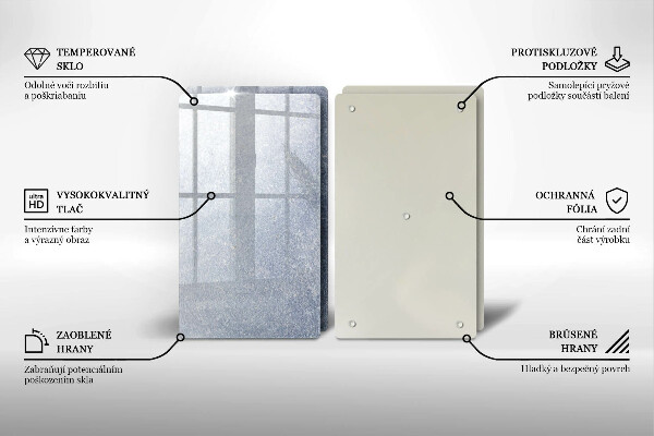 Főzőlap védő üveglap Szelet torta