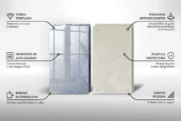 Főzőlap védő üveglap Szelet torta