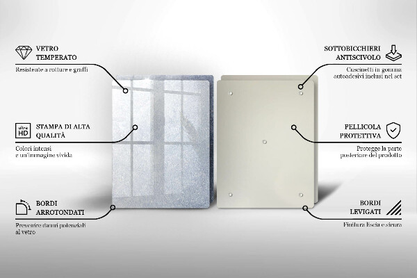 Főzőlap védő üveglap Szelet torta