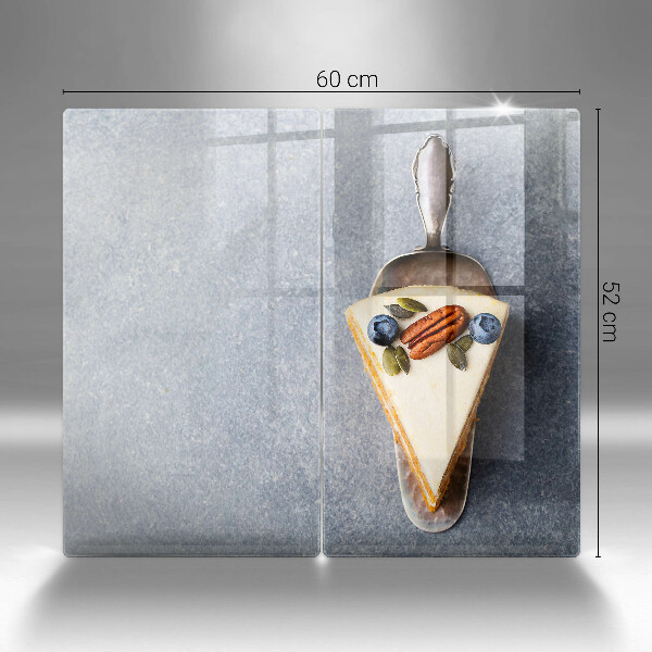 Főzőlap védő üveglap Szelet torta